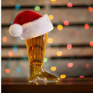 46oz custom boot-shaped beer glasses for bars and bachelor parties