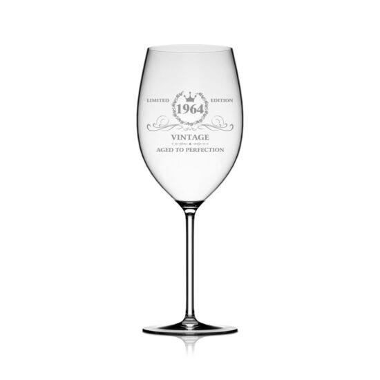 Burgundy crystal wine glass for red wine, beer, and whiskey