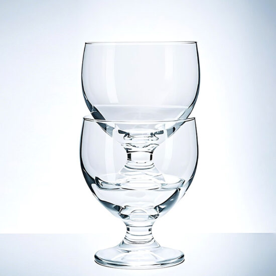  European thick brandy snifter glass with tulip shape for liquor and beer