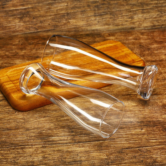  Large glass beer mug for bar, restaurant, and KTV commercial use